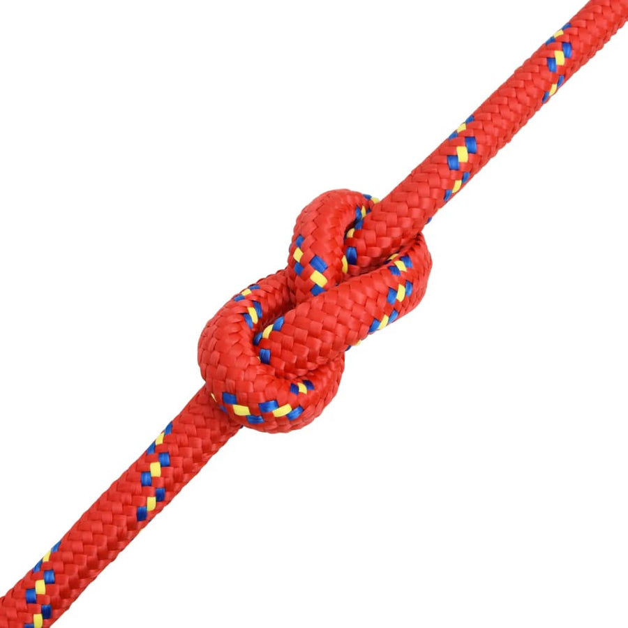 Boottouw Polypropyleen Rood 20 mm 50 m
