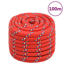 Boottouw 00 M Polypropyleen Rood 20 mm 100 m