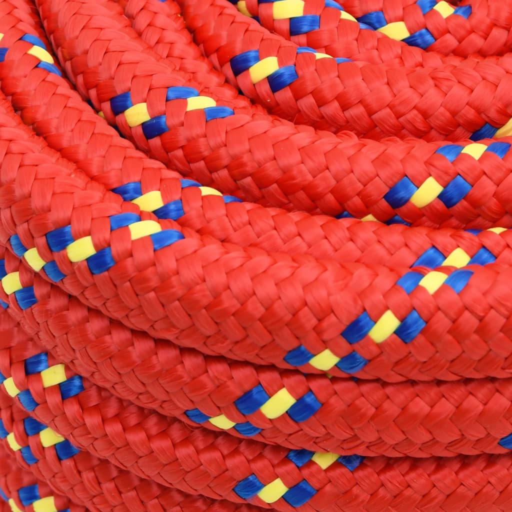 Boottouw 00 M Polypropyleen Rood 20 mm 100 m