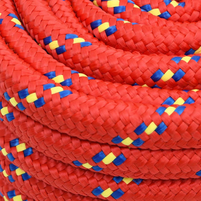 Boottouw 00 M Polypropyleen Rood 20 mm 100 m
