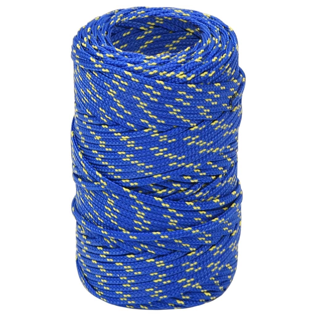 Boottouw 2 mm 25 m polypropyleen blauw 2 mm 25 m