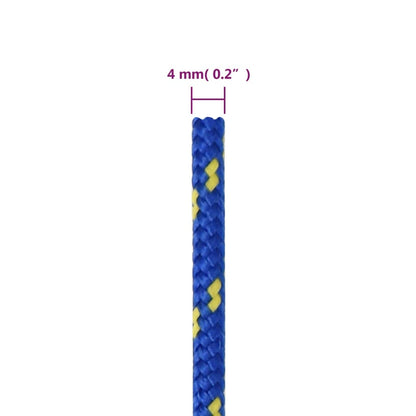 Boottouw 4 Mm 50 M Polypropyleen Blauw 1