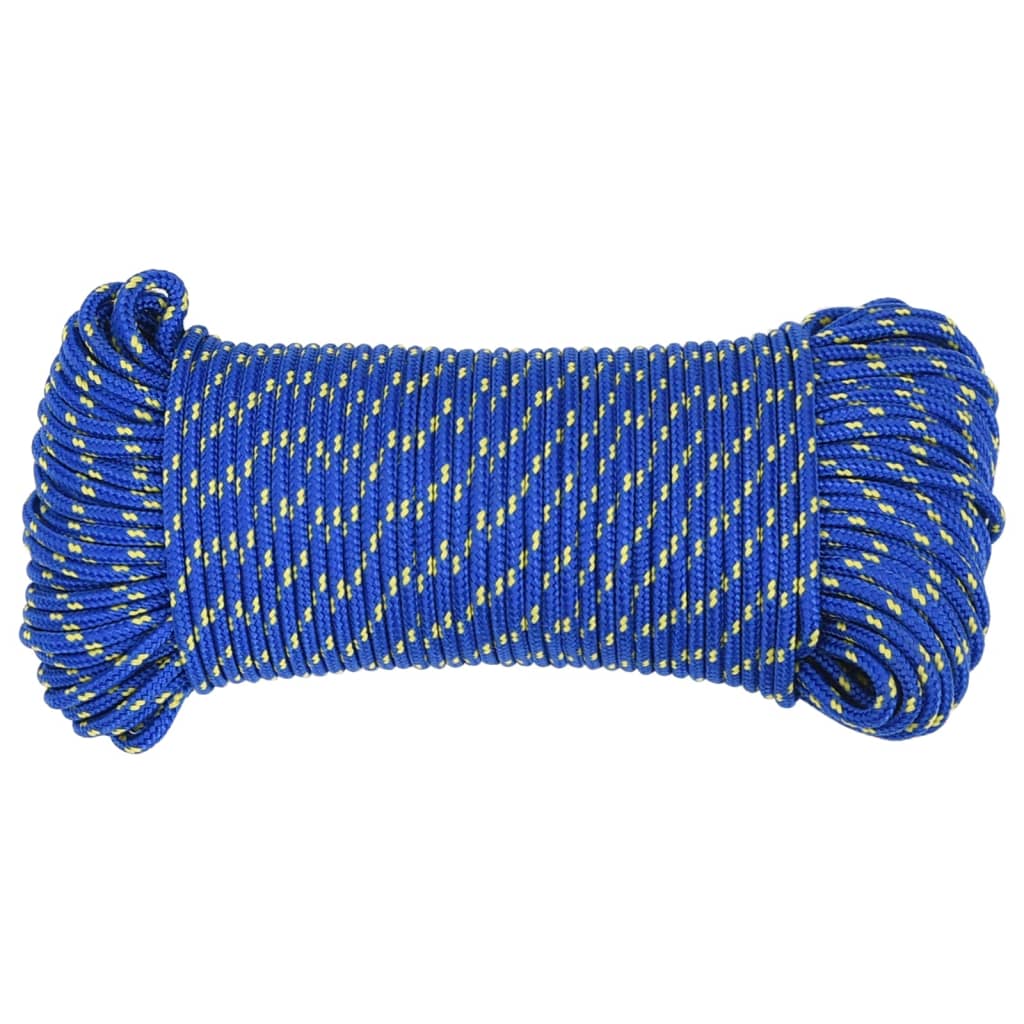 Boottouw 4 mm 250 m polypropyleen blauw 4 mm 250 m