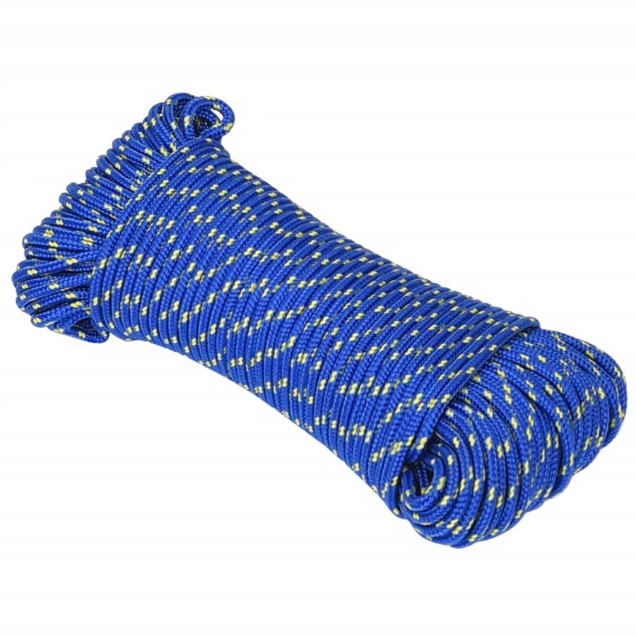 Boottouw 5 mm 25 m polypropyleen blauw 5 mm 25 m