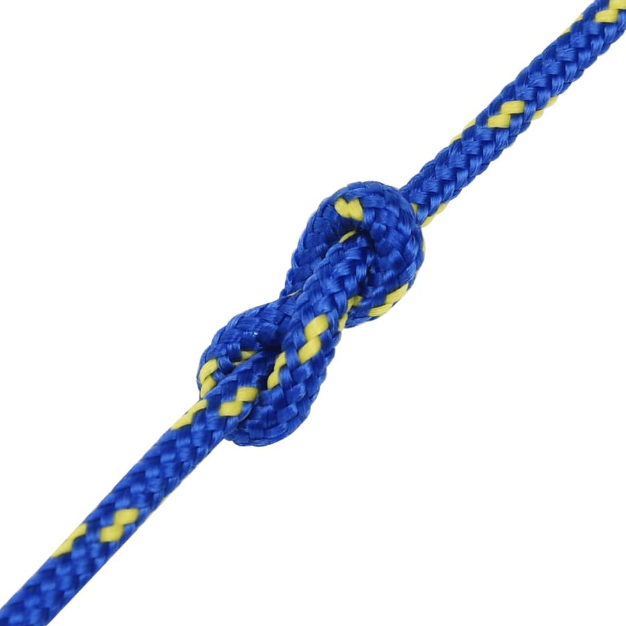 Boottouw 5 mm 25 m polypropyleen blauw 5 mm 25 m