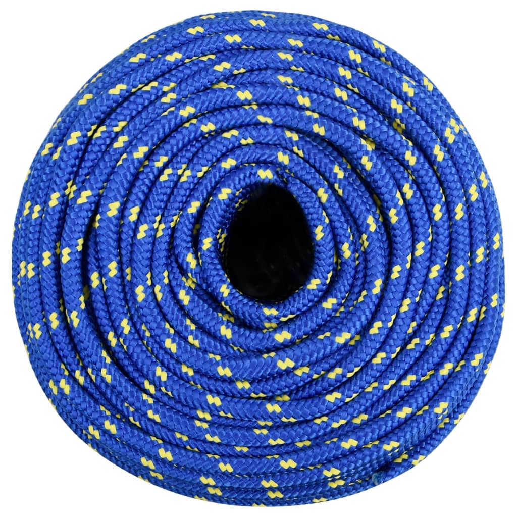 Boot touw 6 mm 50 m polypropyleen blauw 6 mm 50 m