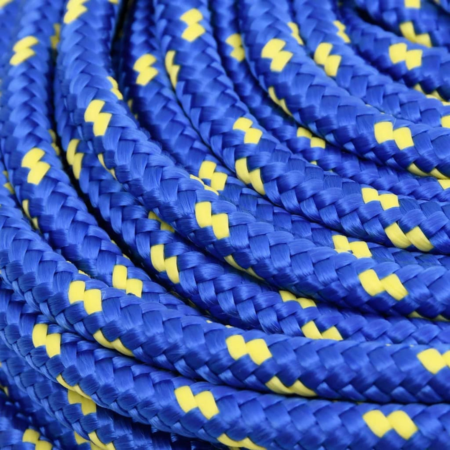 Boottouw 8 mm 25 m polypropyleen blauw 8 mm 25 m