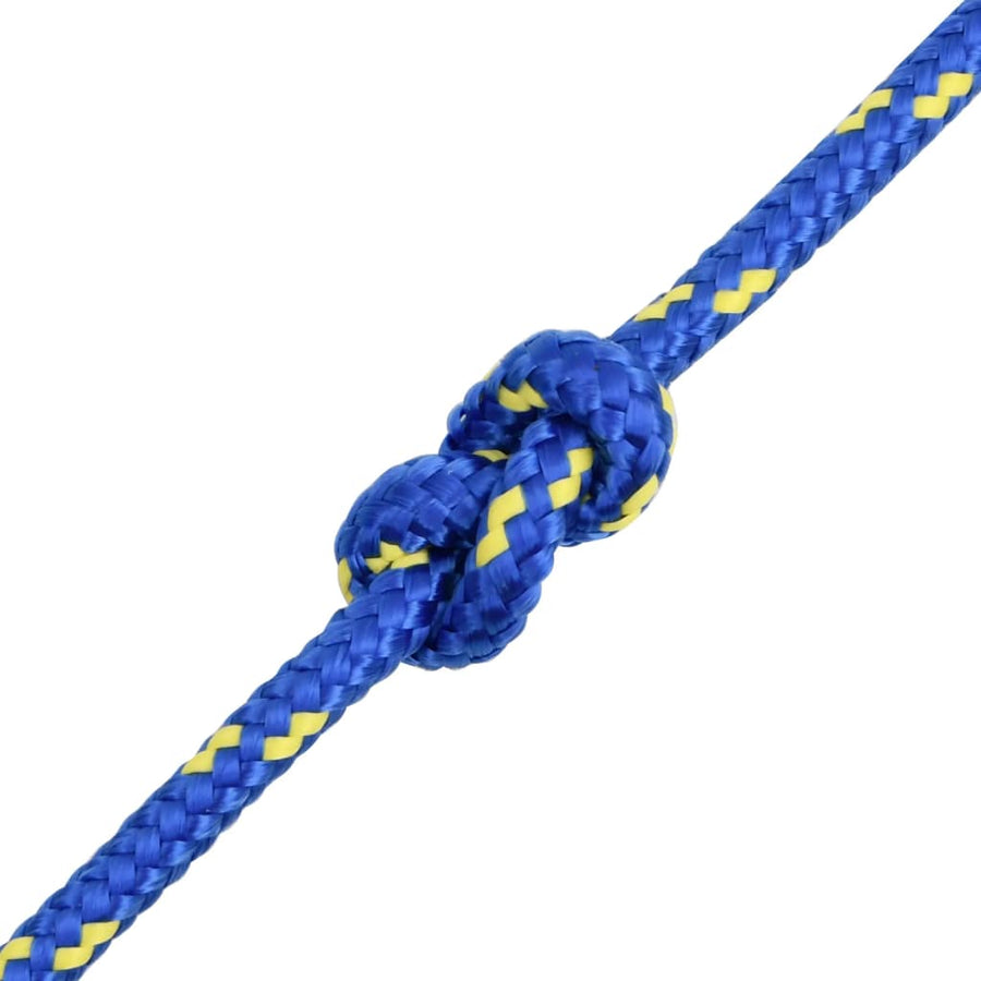 Boottouw 8 mm 50 m polypropyleen blauw 8 mm 50 m
