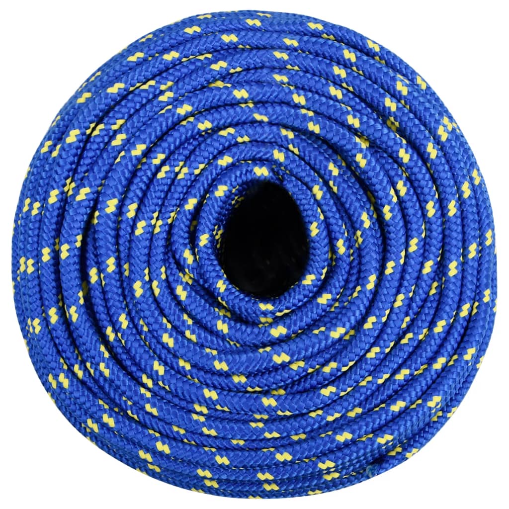 Boottouw 8 mm 250 m polypropyleen blauw 8 mm 250 m