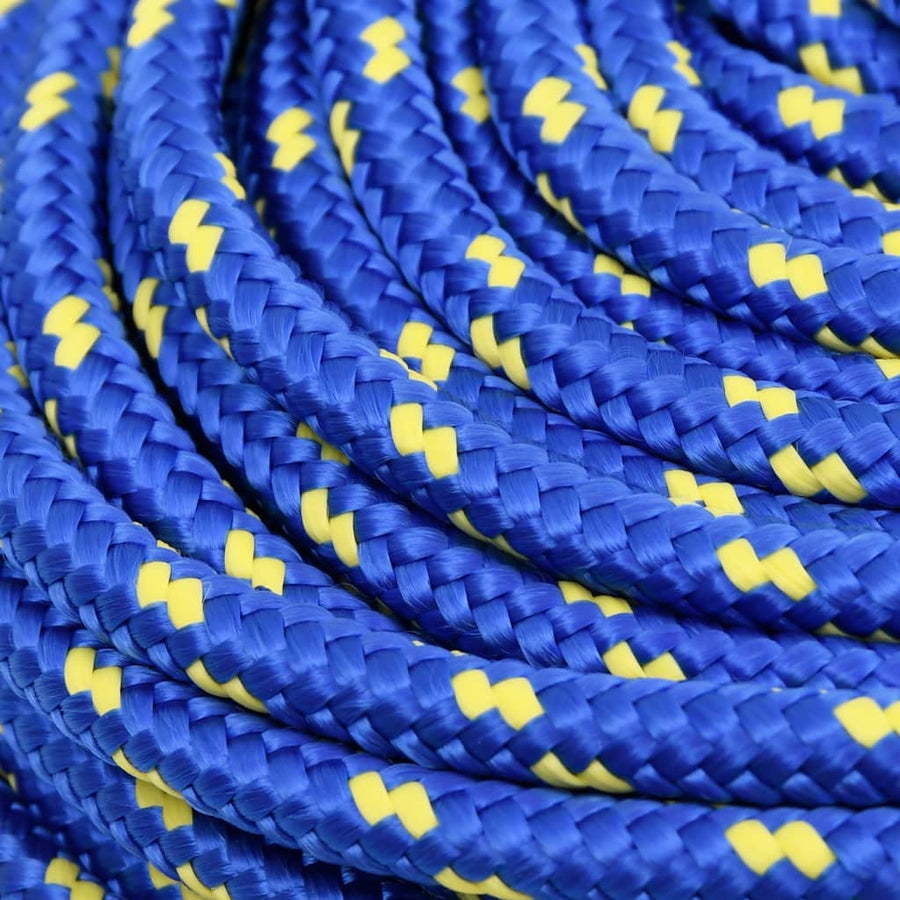 Boottouw 10 mm 100 m polypropyleen blauw 10 mm 100 m