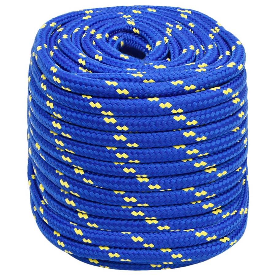Boottouw 6 Mm Polypropeen Blauw 16 mm 25 m