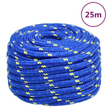 Boottouw 20 mm 25 m polypropeen blauw 20 mm 25 m