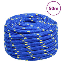 Boottouw 20 mm 50 m polypropeen blauw 20 mm 50 m
