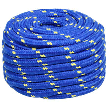 Boottouw 20 mm 50 m polypropeen blauw 20 mm 50 m