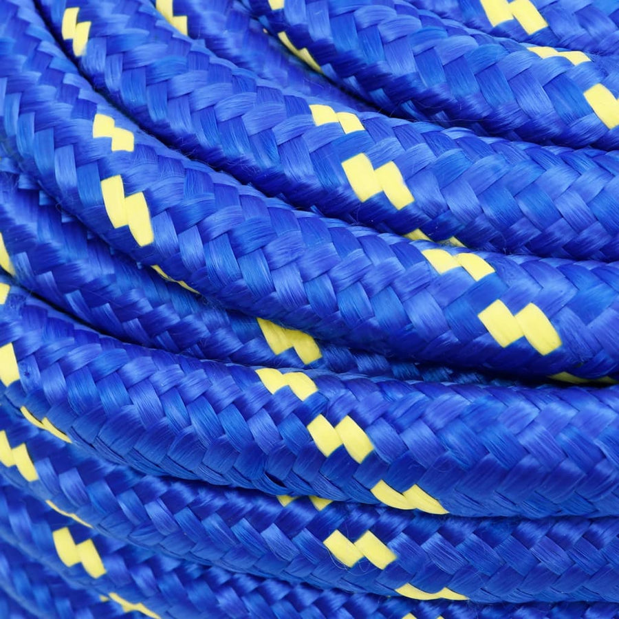 Boottouw 20 mm 50 m polypropeen blauw 20 mm 50 m