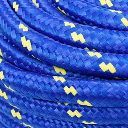 Boottouw 20 mm 100 m polypropeen blauw 20 mm 100 m