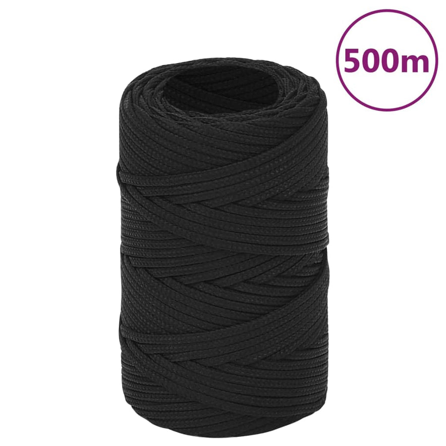 Boottouw Polypropeen Zwart 2 mm 500 m