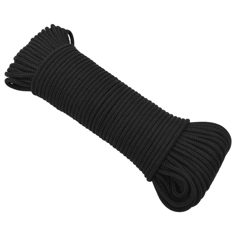 Boottouw Polypropeen Zwart 4 mm 50 m