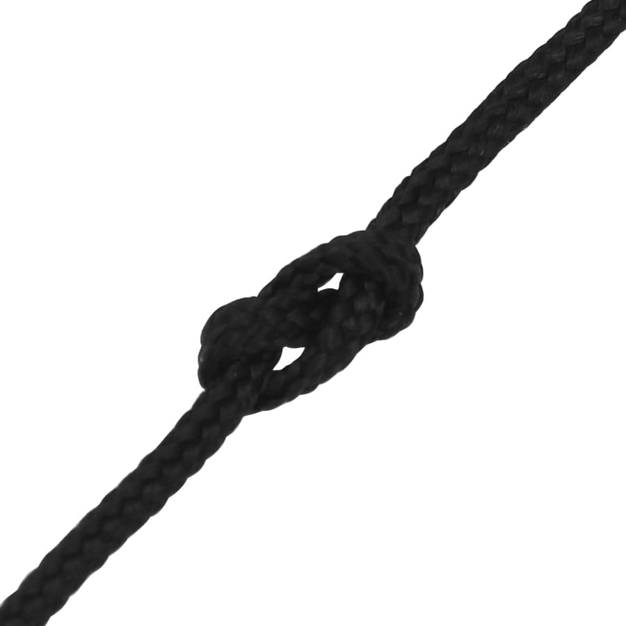 Boottouw Polypropeen Zwart 4 mm 50 m