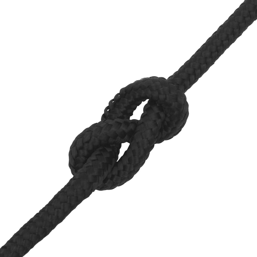Boottouw 4 Mm Polypropeen Zwart 14 mm 50 m