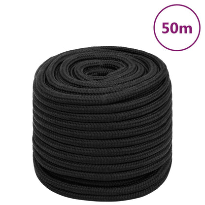 Boottouw 8 Mm Polypropeen Zwart 18 mm 50 m