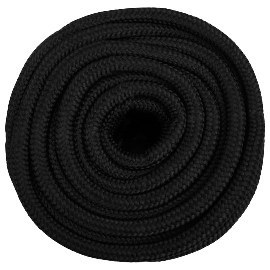 Boottouw 8 Mm 00 M Polypropeen Zwart 18 mm 100 m