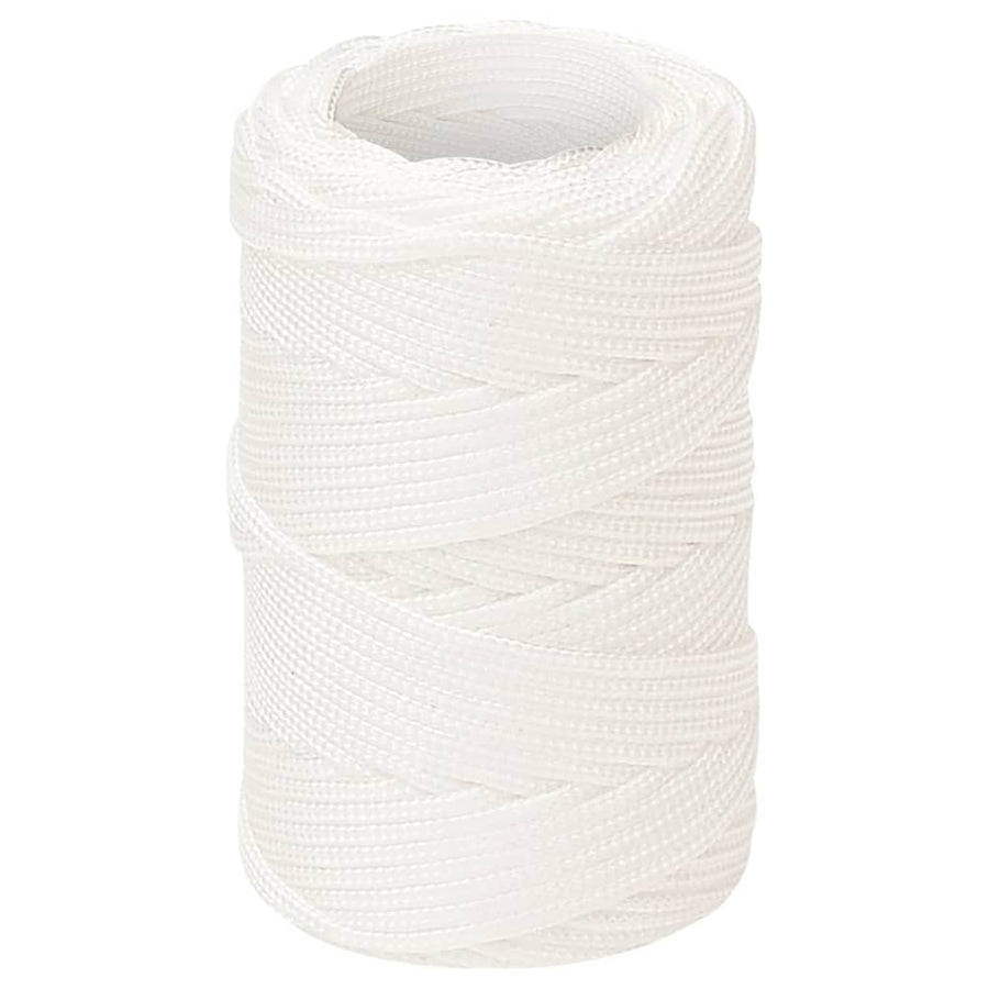 Boottouw Polypropyleen Vol Wit 2 mm 25 m