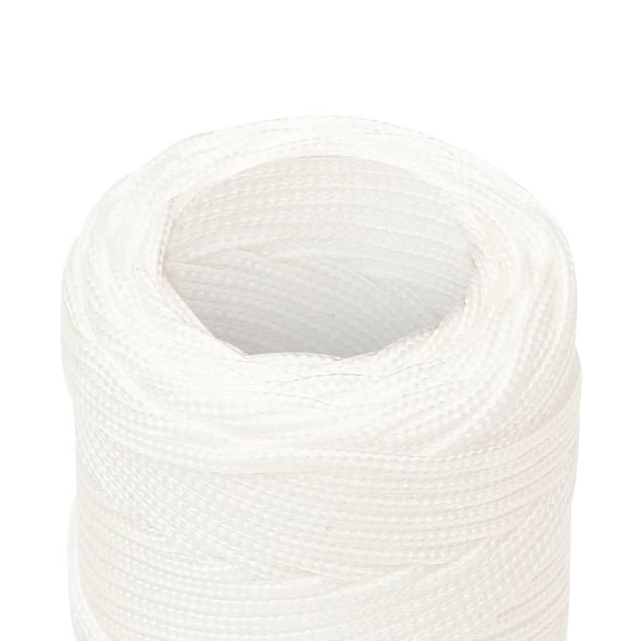 Boottouw Polypropyleen Vol Wit 2 mm 25 m