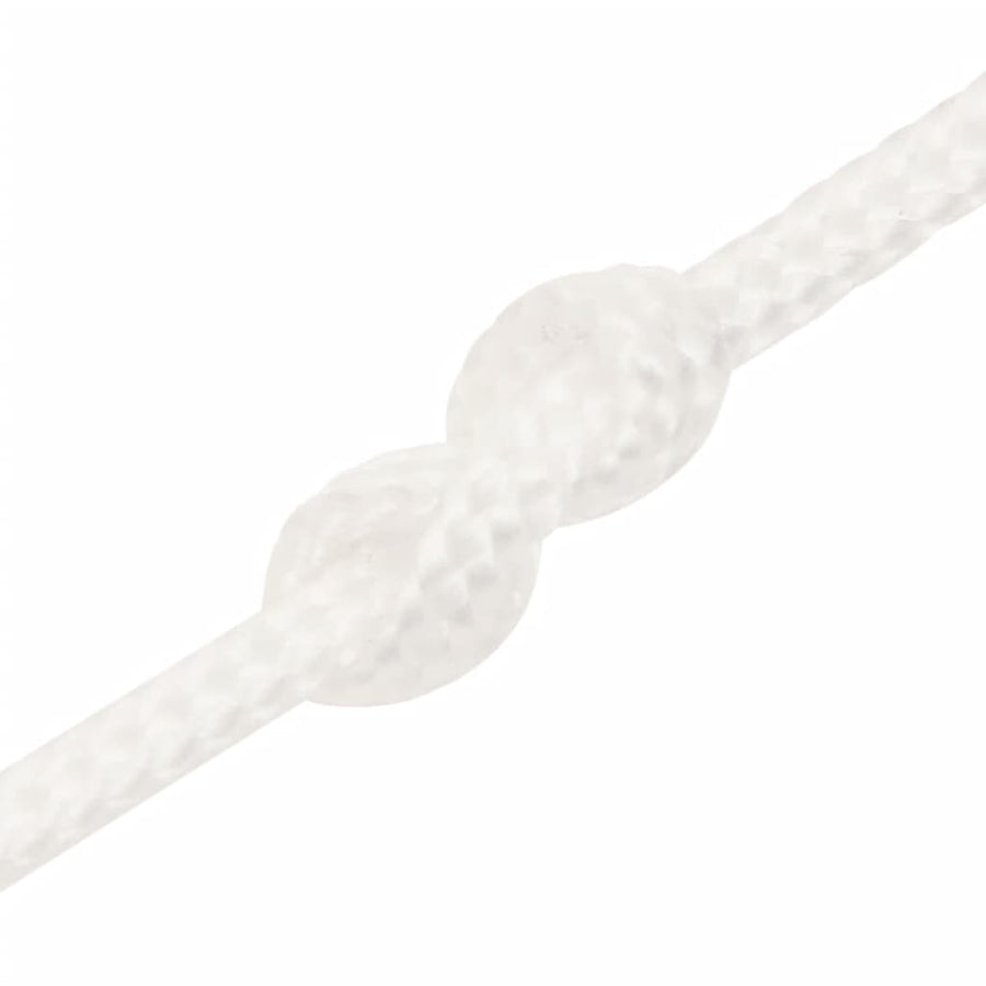 Boottouw Polypropyleen Vol Wit 2 mm 25 m