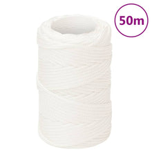 Boottouw Polypropyleen Vol Wit 2 mm 50 m