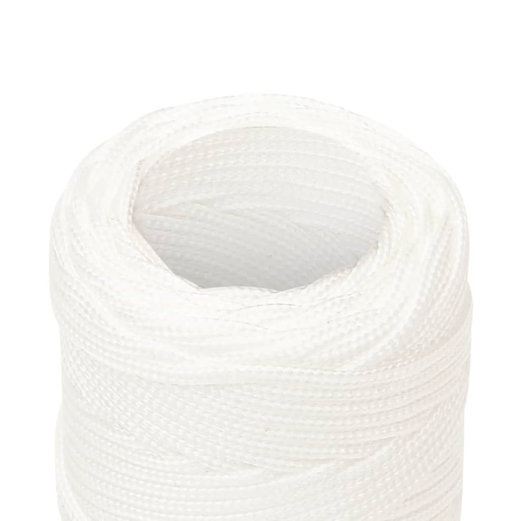 Boottouw Polypropyleen Vol Wit 2 mm 50 m