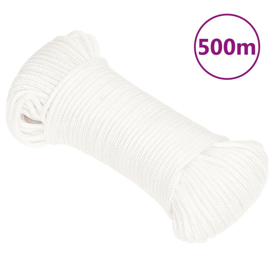 Boottouw Polypropyleen Vol Wit 3 mm 500 m