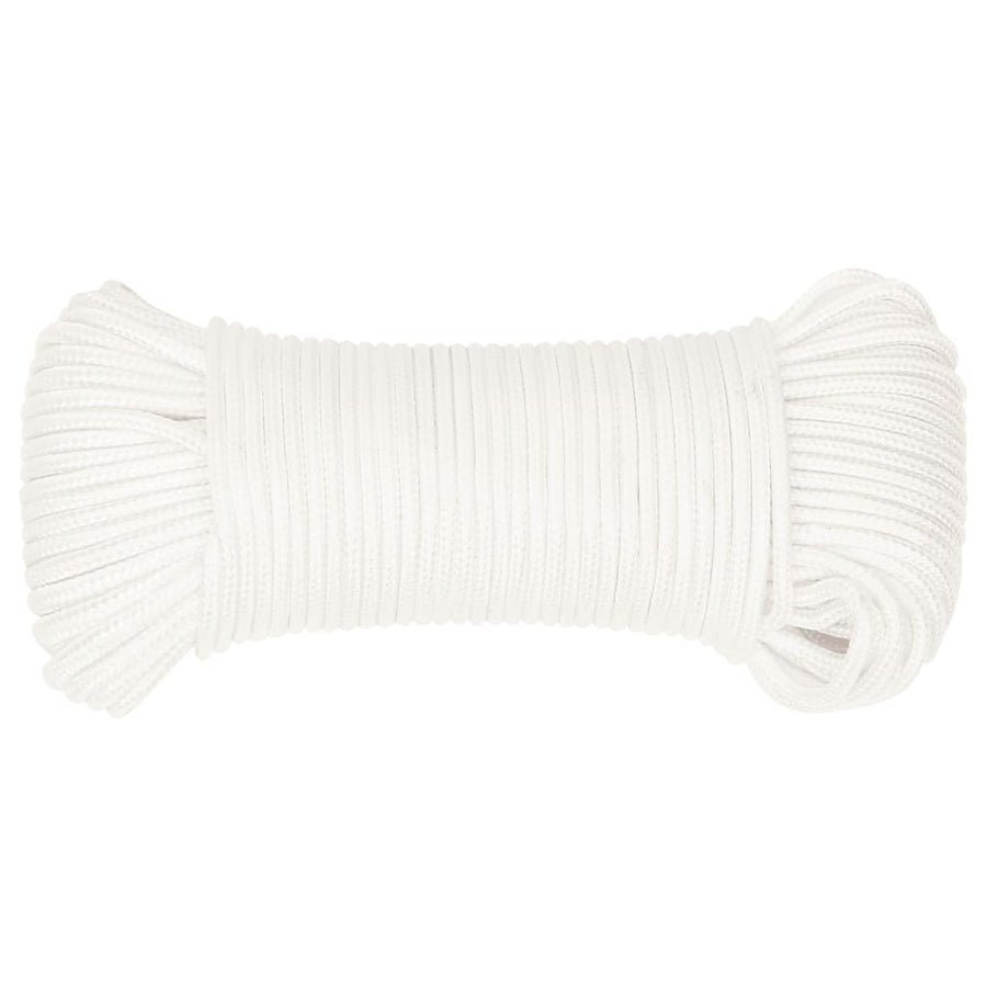 Boottouw 00 M Polypropyleen Vol Wit 5 mm 100 m