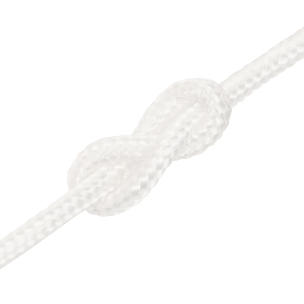 Boottouw Polypropyleen Vol Wit 5 mm 500 m