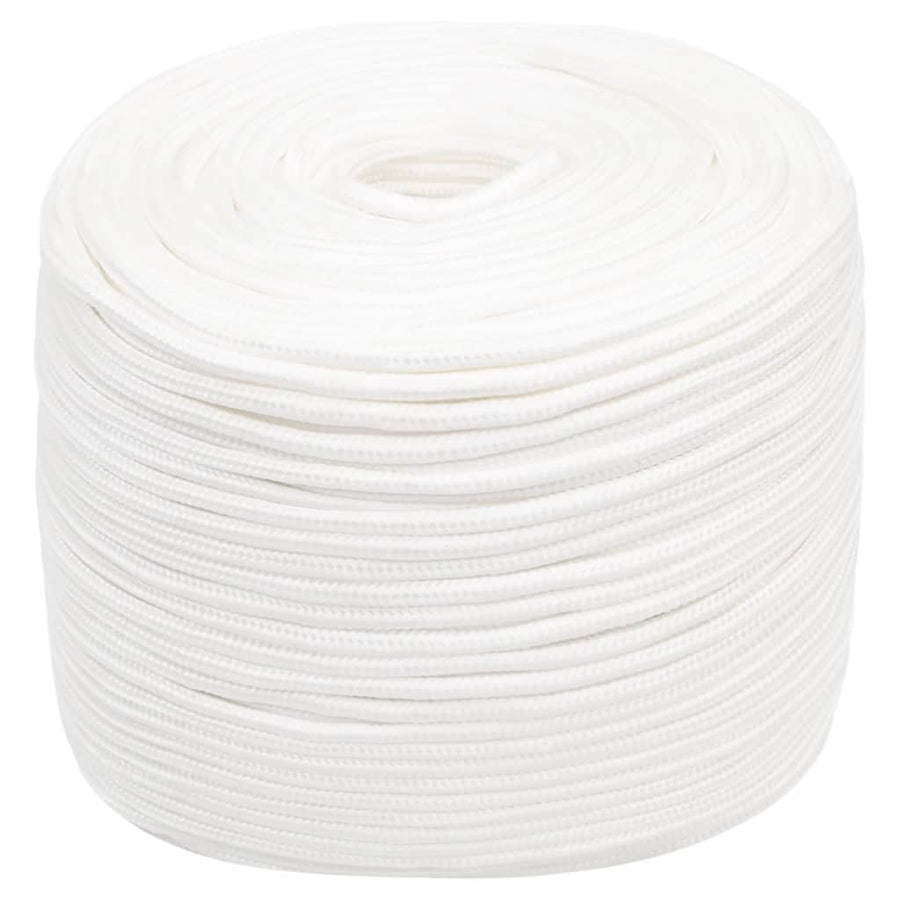 Boottouw Polypropyleen Vol Wit 6 mm 50 m
