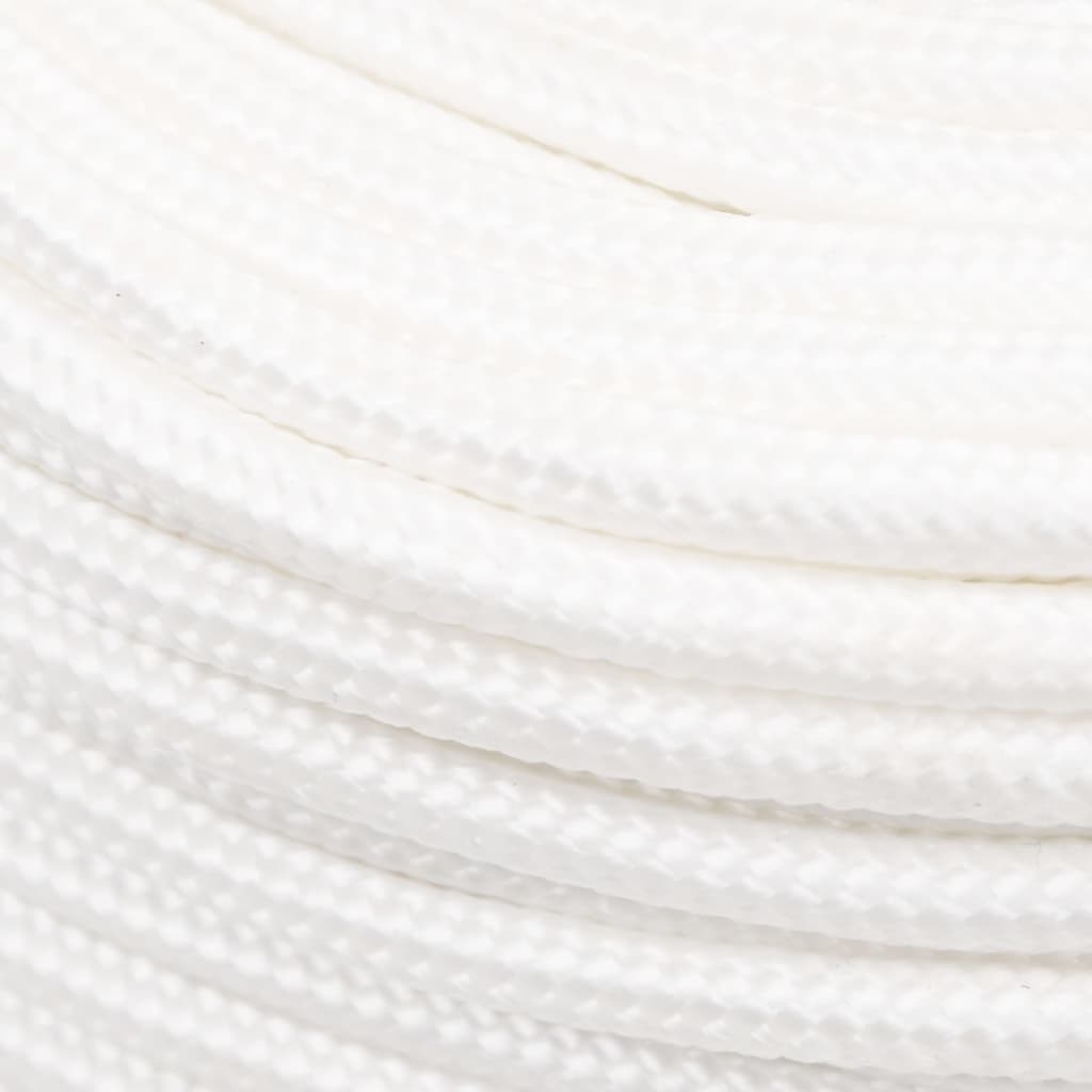 Boottouw Polypropyleen Vol Wit 6 mm 50 m