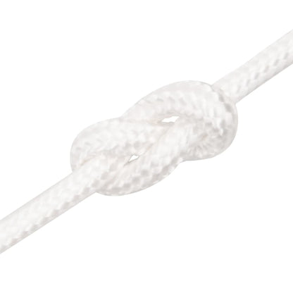 Boottouw Polypropyleen Vol Wit 6 mm 50 m