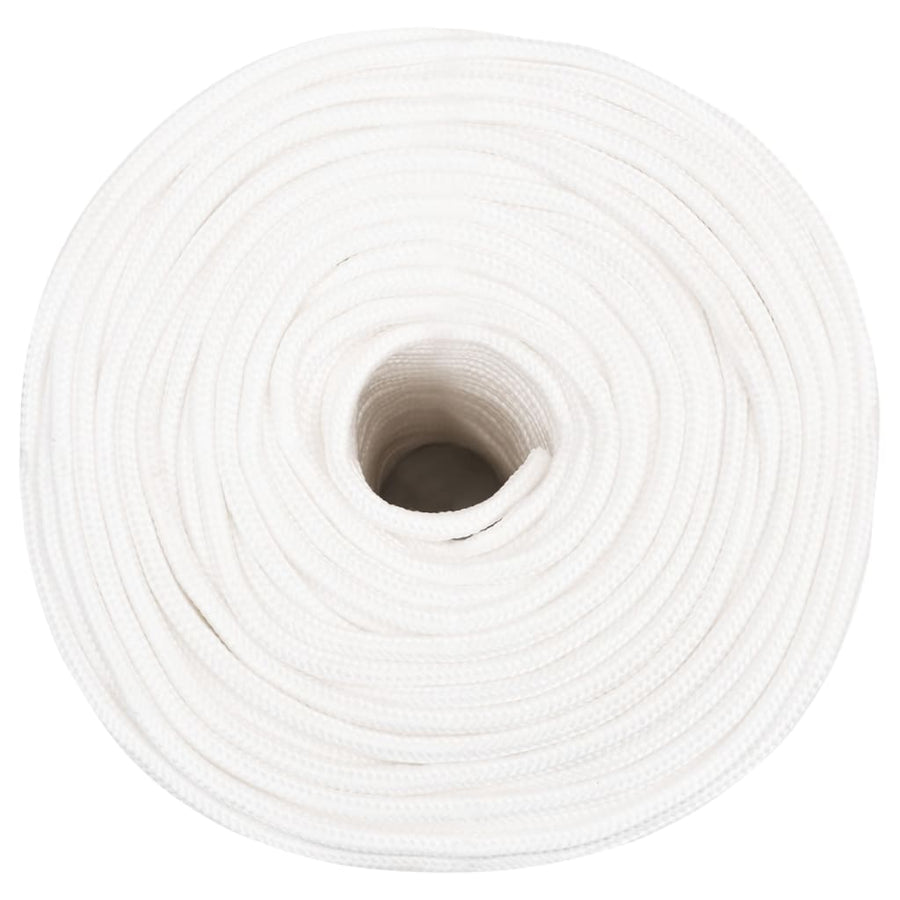 Boottouw 00 M Polypropyleen Vol Wit 6 mm 100 m