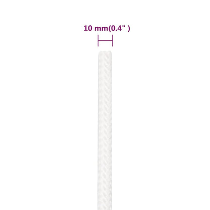 Boottouw 10 mm 25 m polypropyleen volwit 10 mm 25 m