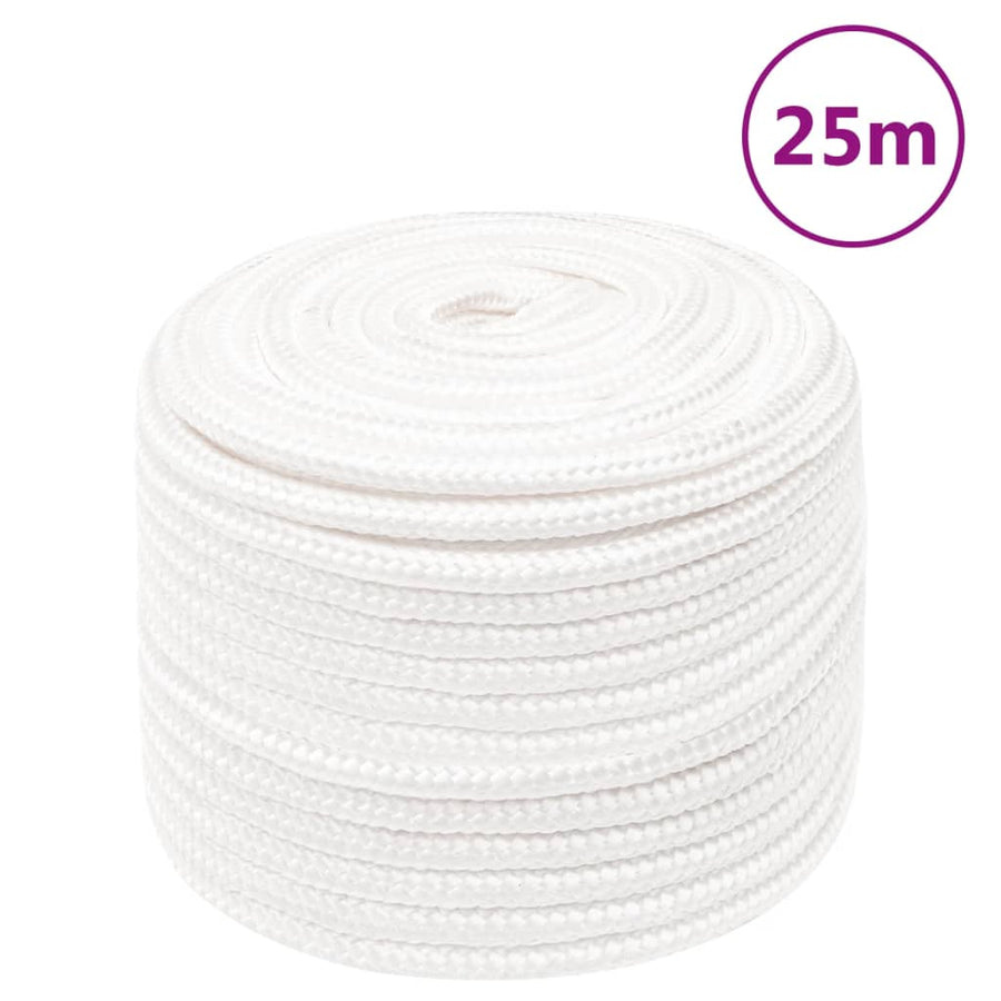 Boottouw 2 Mm Polypropyleen Vol Wit 12 mm 25 m