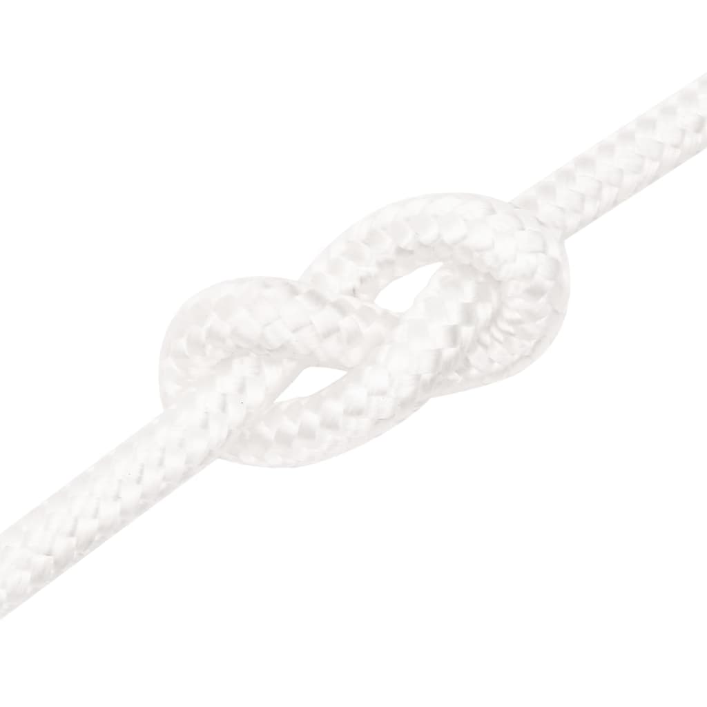 Boottouw 2 Mm 00 M Polypropyleen Vol Wit 12 mm 100 m