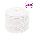 Boat rope 14 mm 25 m polypropylene full white
