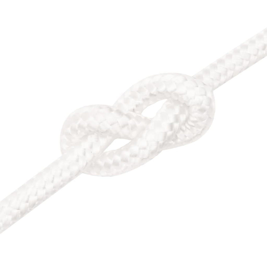 Boottouw 4 Mm Polypropyleen Vol Wit 14 mm 25 m