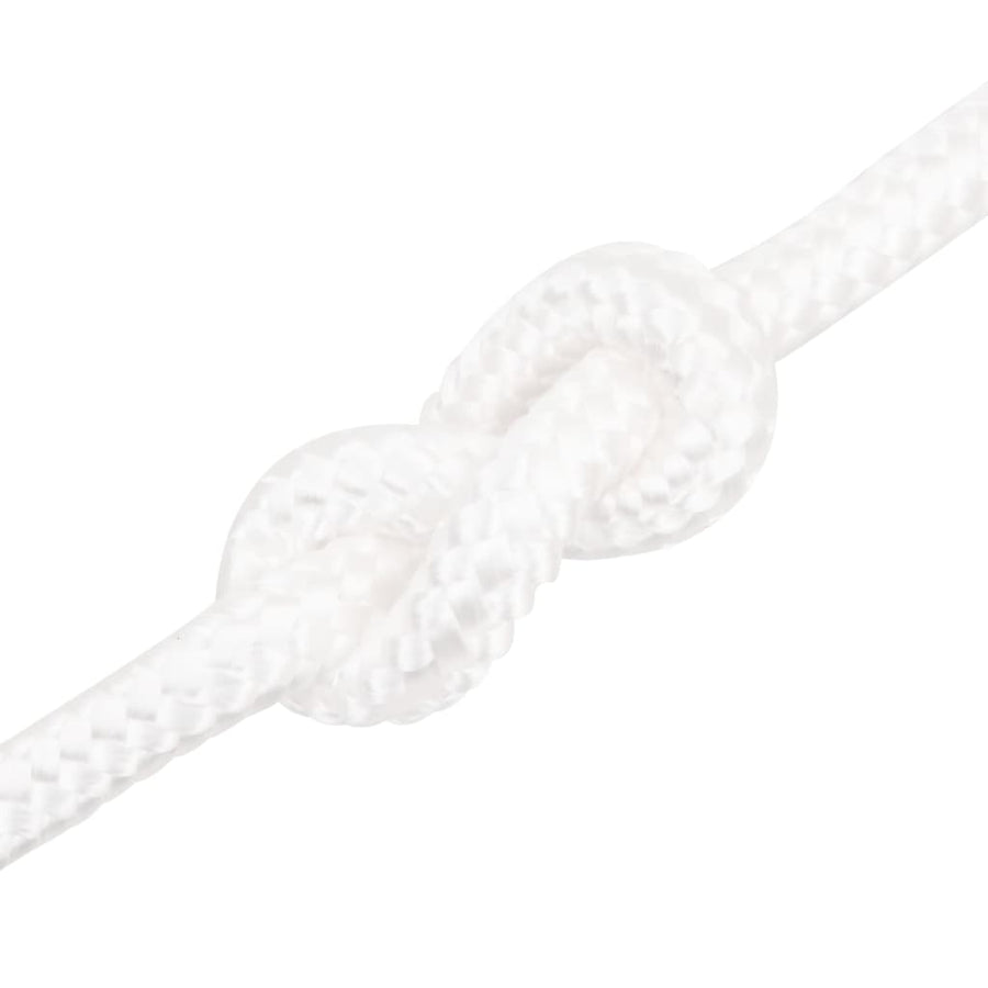 Boottouw 8 Mm 00 M Polypropyleen Vol Wit 18 mm 100 m