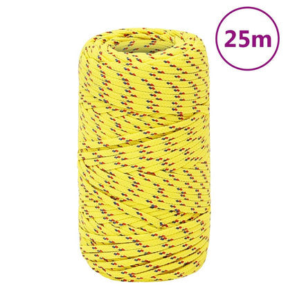 Boottouw Polypropyleen Geel 2 mm 25 m