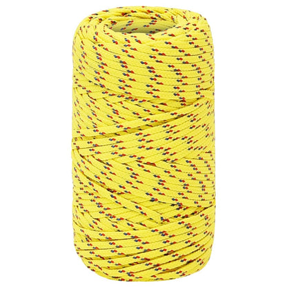 Boottouw Polypropyleen Geel 2 mm 25 m