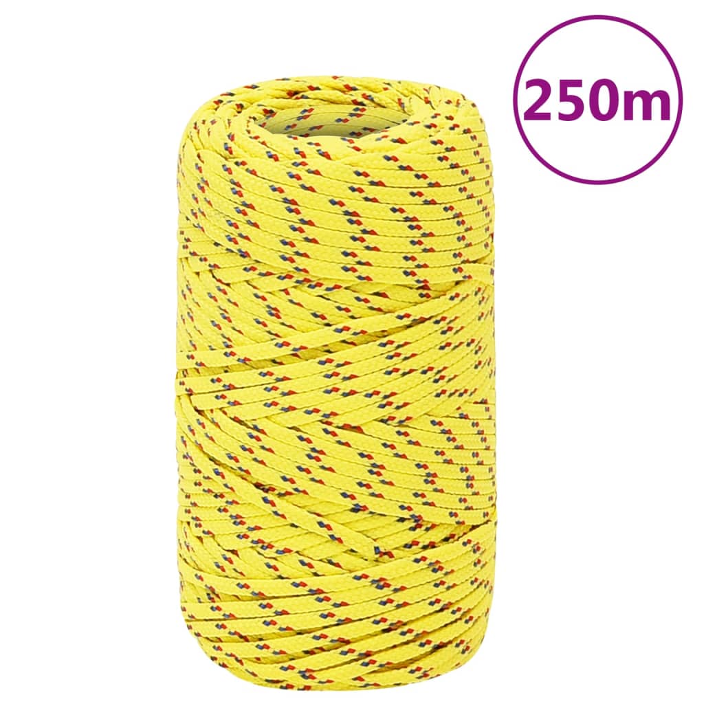 Boottouw Polypropyleen Geel 2 mm 250 m