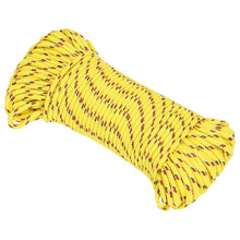 Boot touw 3 mm 50 m polypropyleen geel 3 mm 50 m