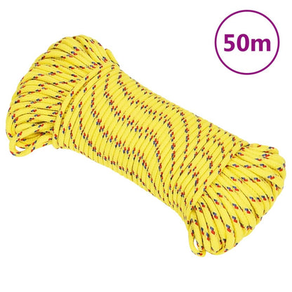 Boottouw Polypropyleen Geel 4 mm 50 m