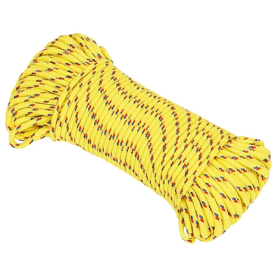 Boottouw Polypropyleen Geel 5 mm 50 m